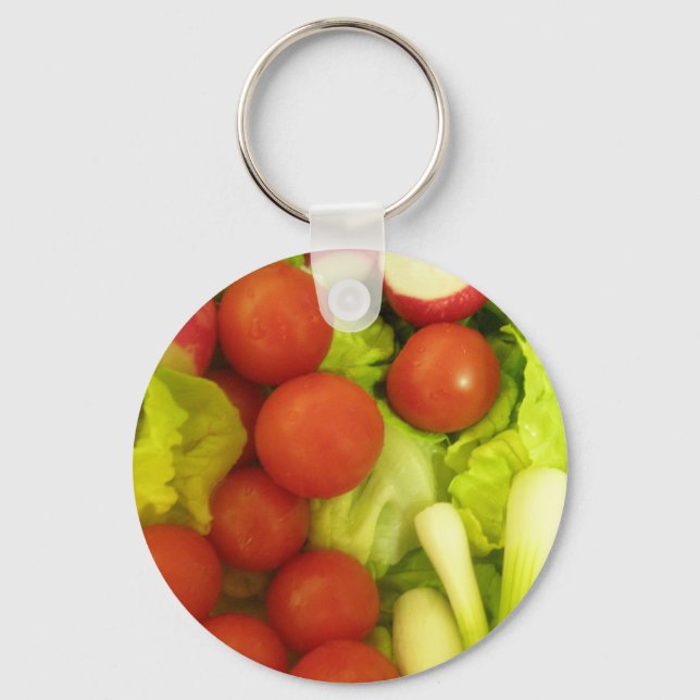 Porte-clés Porte - clé de légumes salés (Recto)