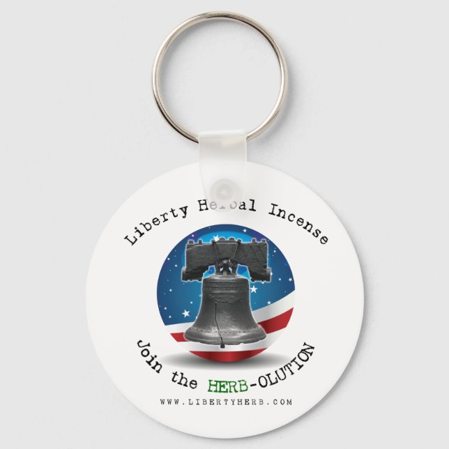 Porte-clés Porte - clé de l'encens Liberty Herbal (Recto)