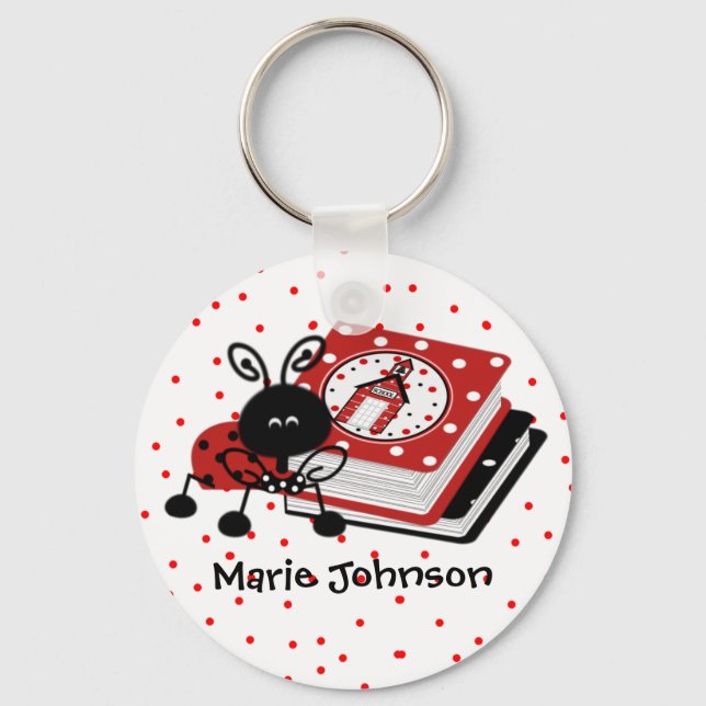 Porte-clés Porte - clé de l'enseignant sur mesure (Recto)