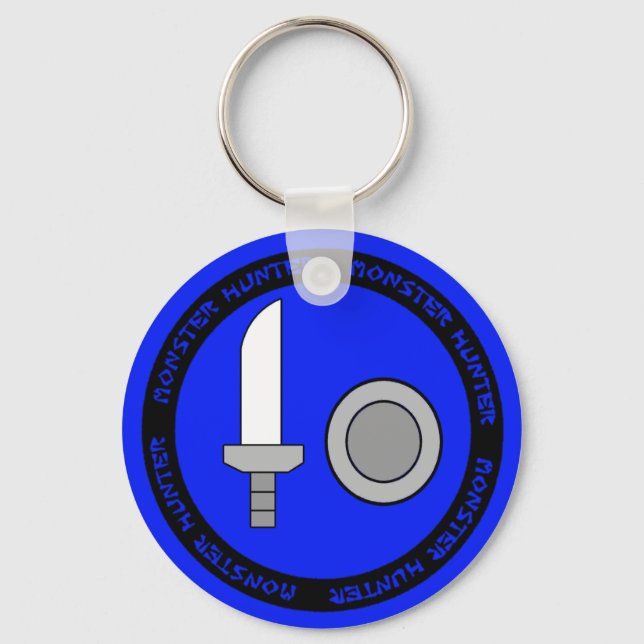 Porte-clés Porte - clé de l'épée et du bouclier (Recto)