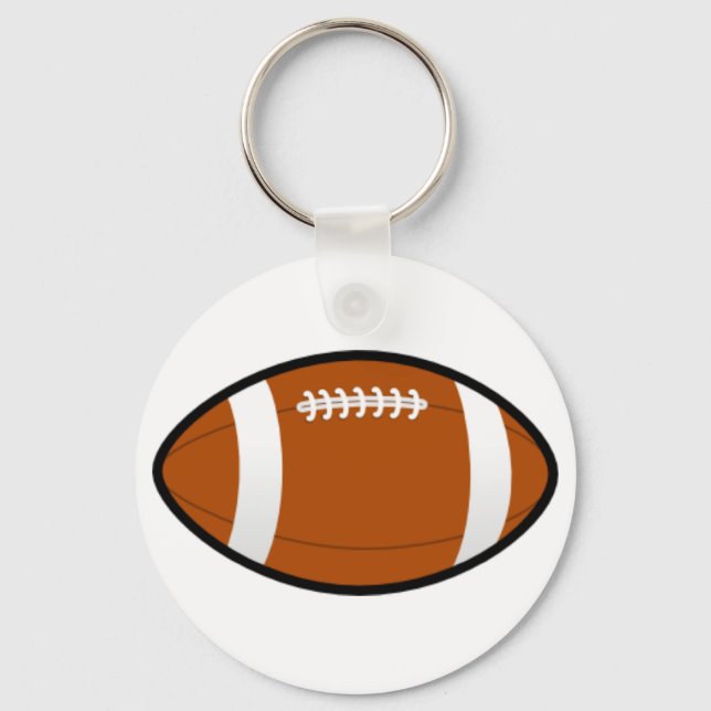 Porte-clés Porte - clé de l'équipe de football (Recto)