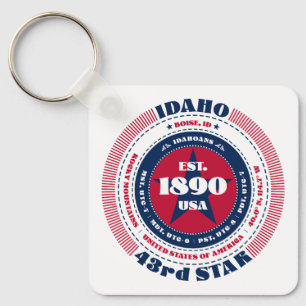 Porte-clés Porte - clé de l'État de l'Idaho