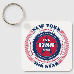 Porte-clés Porte - clé de l'État de New York