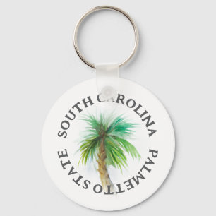 Porte-clés Porte - clé de l'État de Palmetto en Caroline du S