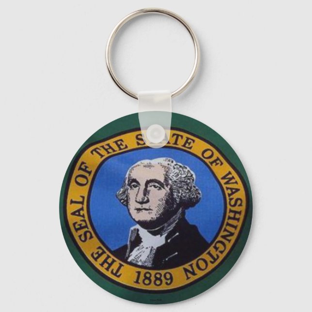 Porte-clés Porte - clé de l'État de Washington (Recto)