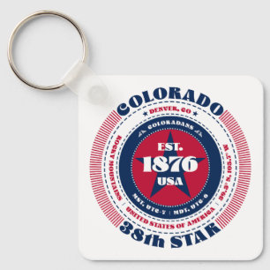 Porte-clés Porte - clé de l'État du Colorado