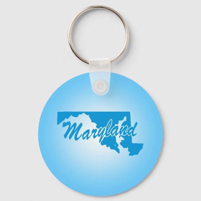 Porte-clés Porte - clé de l'État du Maryland (Recto)
