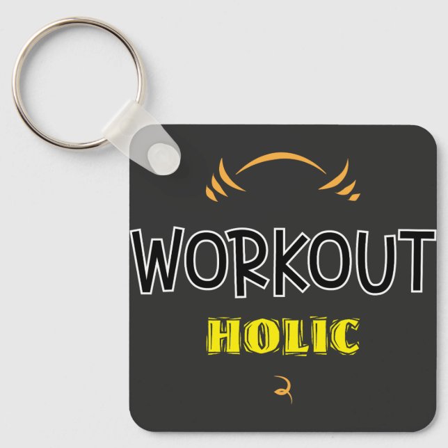 Porte-clés Porte - clé de l'exercice de remise en forme Holic (Recto)