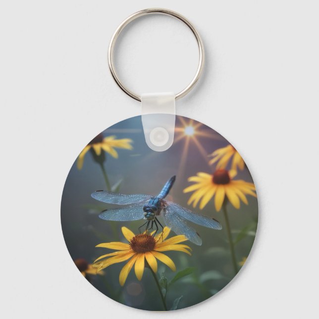 Porte-clés Porte - clé de libellules (Recto)