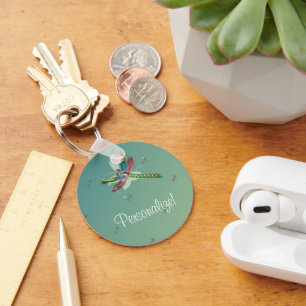 Porte-clés Porte - clé de libellules