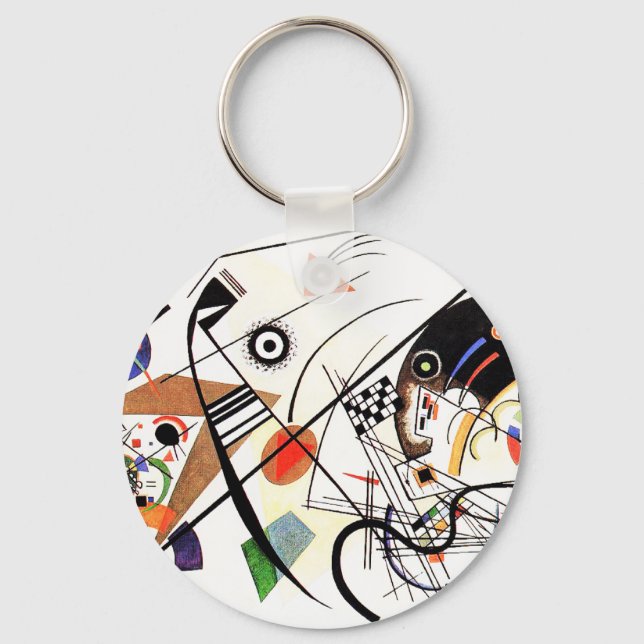 Porte-clés Porte - clé de ligne Kandinsky (Recto)