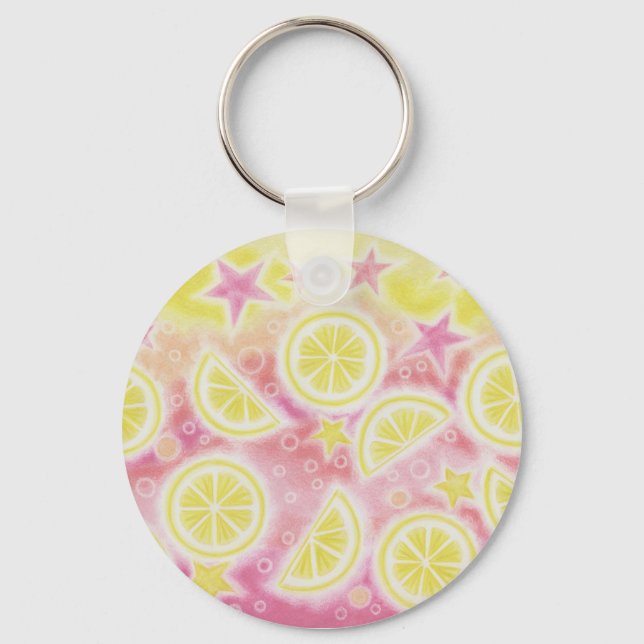 Porte-clés Porte - clé de limonade rose (Recto)