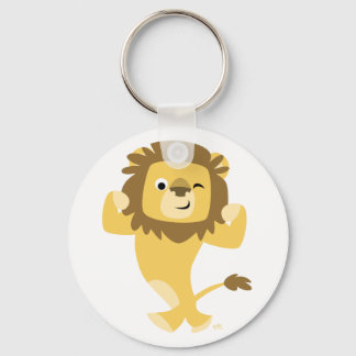 Porte-clés Porte - clé de Lion caricature fort