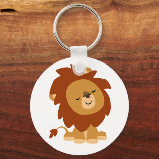 Porte-clés Porte - clé de Lion doux et paisible