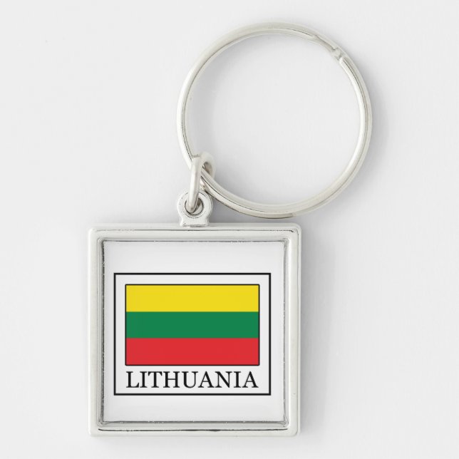 Porte-clés Porte - clé de Lituanie (Devant)