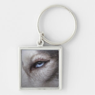 Porte-clés Porte - clé de l'oeil Husky Siberian Husky malamut