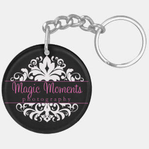 Porte-clés Porte - clé de logo de 2-Sided de "MMP"