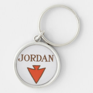 Porte-clés Porte - clé de logo de la Jordanie