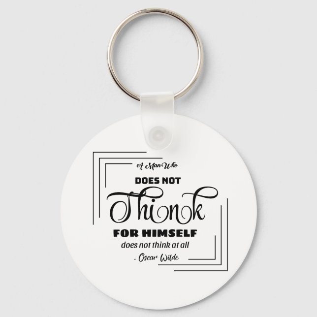 Porte-clés Porte - clé de logo de marque (Verso)