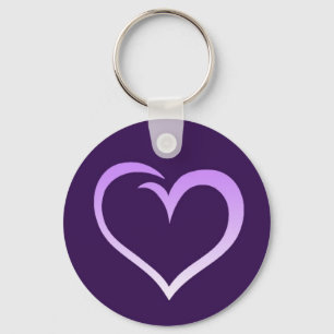 Porte-clés Porte - clé de logo de Purple Heart