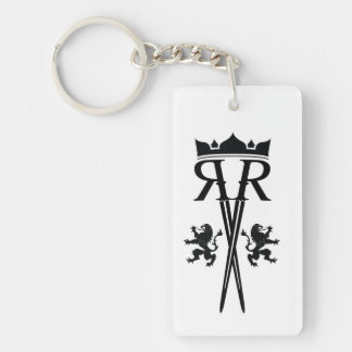 Porte-clés Porte - clé de logo de rr
