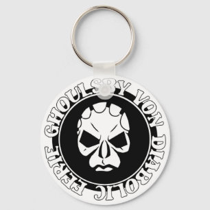 Porte-clés Porte - clé de logo de visage d'EGVD