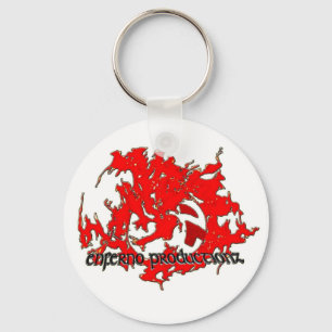 Porte-clés Porte - clé de logo d'Enferno