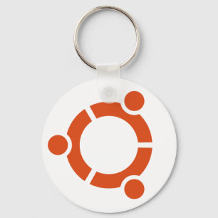 Porte-clés Porte - clé de logo d'Ubuntu