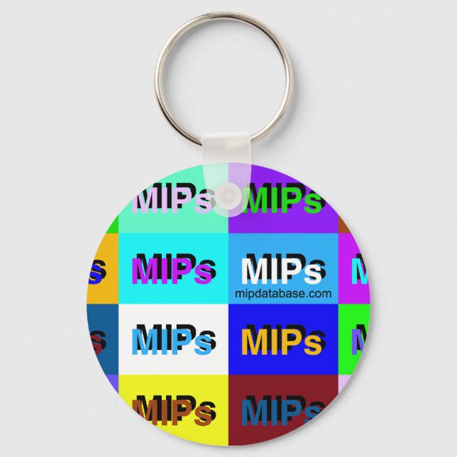 Porte-clés porte - clé de logo multi-mips (Recto)