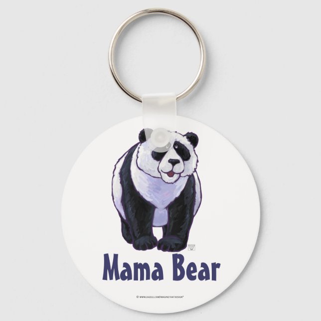 Porte-clés Porte - clé de l'ours de maman Bear Panda (Recto)