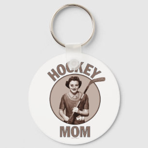 Porte-clés Porte - clé de lumière de maman d'hockey