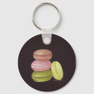 Porte-clés Porte - clé de macarons