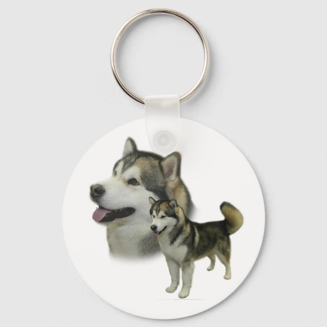 Porte-clés Porte - clé de malamut (Recto)