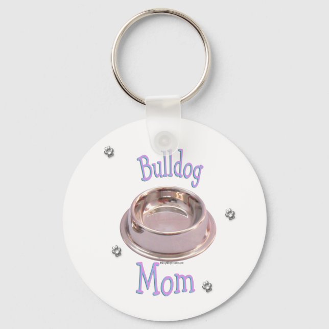 Porte-clés Porte - clé de maman Bulldog (Recto)