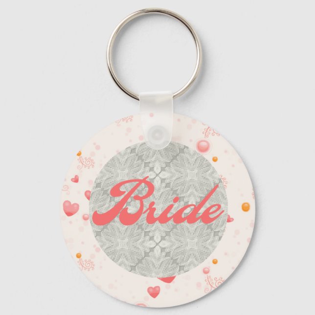 Porte-clés Porte - clé de mariée (Recto)