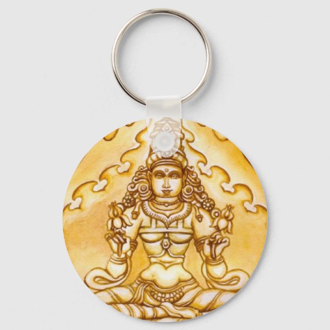 Porte-clés Porte - clé de méditation de l'Inde (Recto)
