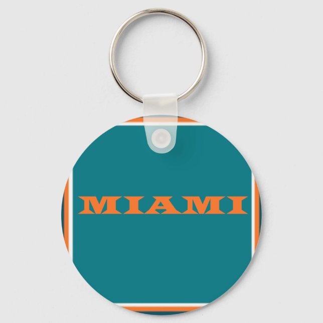 Porte-clés Porte - clé de Miami (Recto)