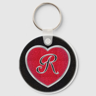 Porte-clés Porte - clé de monogrammes Ruby et Onyx