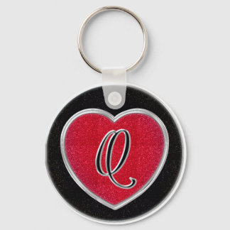 Porte-clés Porte - clé de monogrammes Ruby et Onyx