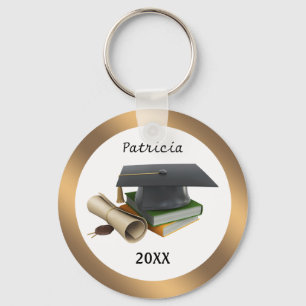 Porte-clés Porte - clé de mortier et de diplôme