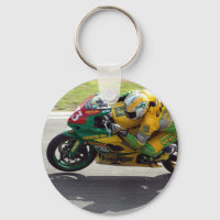 Porte - clé de moto de course
