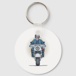 Porte-clés Porte - clé de moto de police