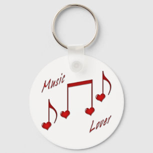 Porte-clés Porte - clé de musique