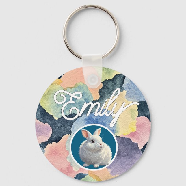 Porte-clés Porte - clé de nom Emily (Recto)