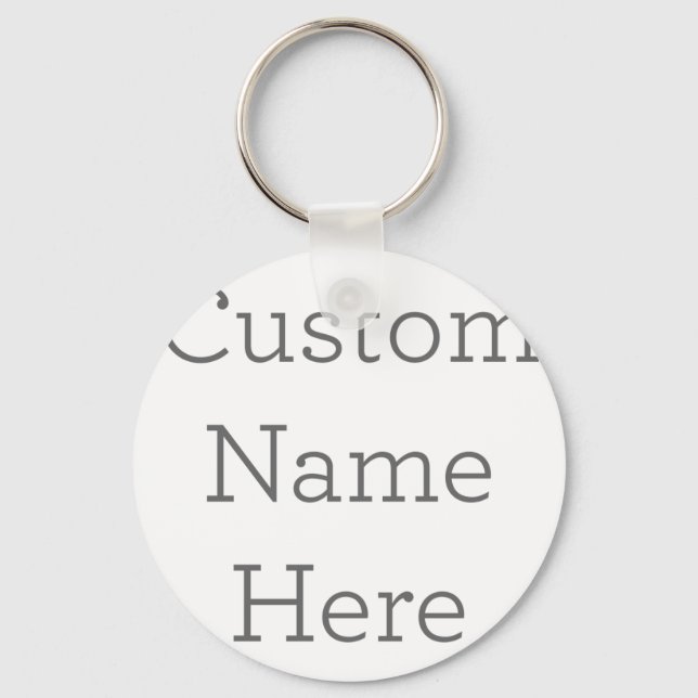 Porte-clés Porte - clé de nom personnalisé (Recto)
