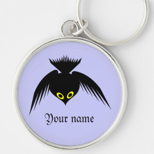 Porte-clés Porte - clé de nom personnalisé Crow