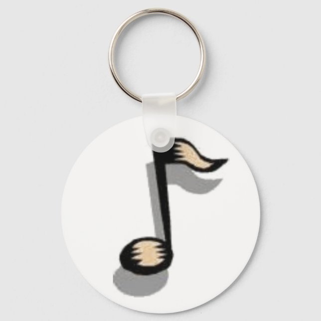 Porte-clés Porte - clé de note de musique (Recto)