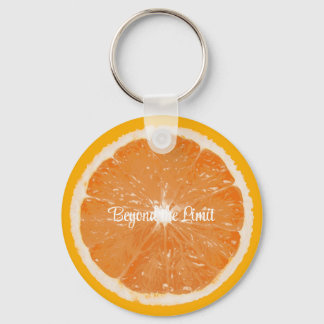 Porte-clés Porte - clé de notes de fruits - orange - au-delà