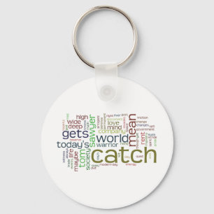 Porte-clés Porte - clé de nuage de mot de Tom Sawyer