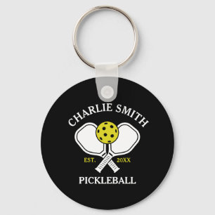 Porte-clés Porte - clé de pagaie personnalisé - Nom et année